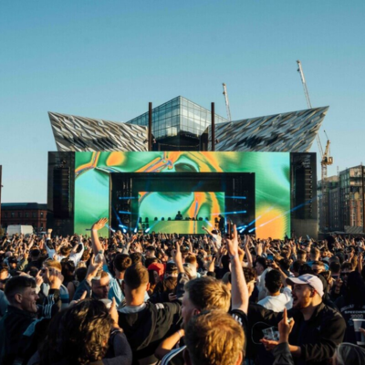 Bus To AVA Festival | Titanic Slipways , Belfast | 29/30.5.26