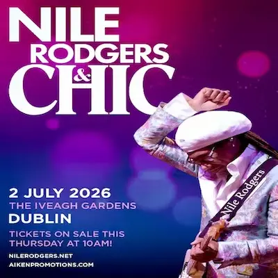 Bus To Nile Rodgers & CHIC  | Iveagh Gardens, Dublin | 2.7.26