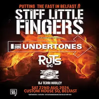 Bus To Stiff Little Fingers | Custom House Square, Belfast | 22.8.26