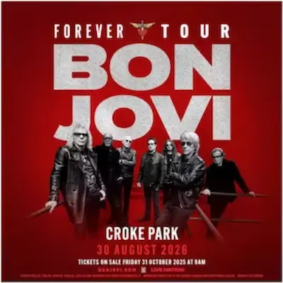 Bus To Bon Jovi | Croke Park, Dublin | 30.8.26